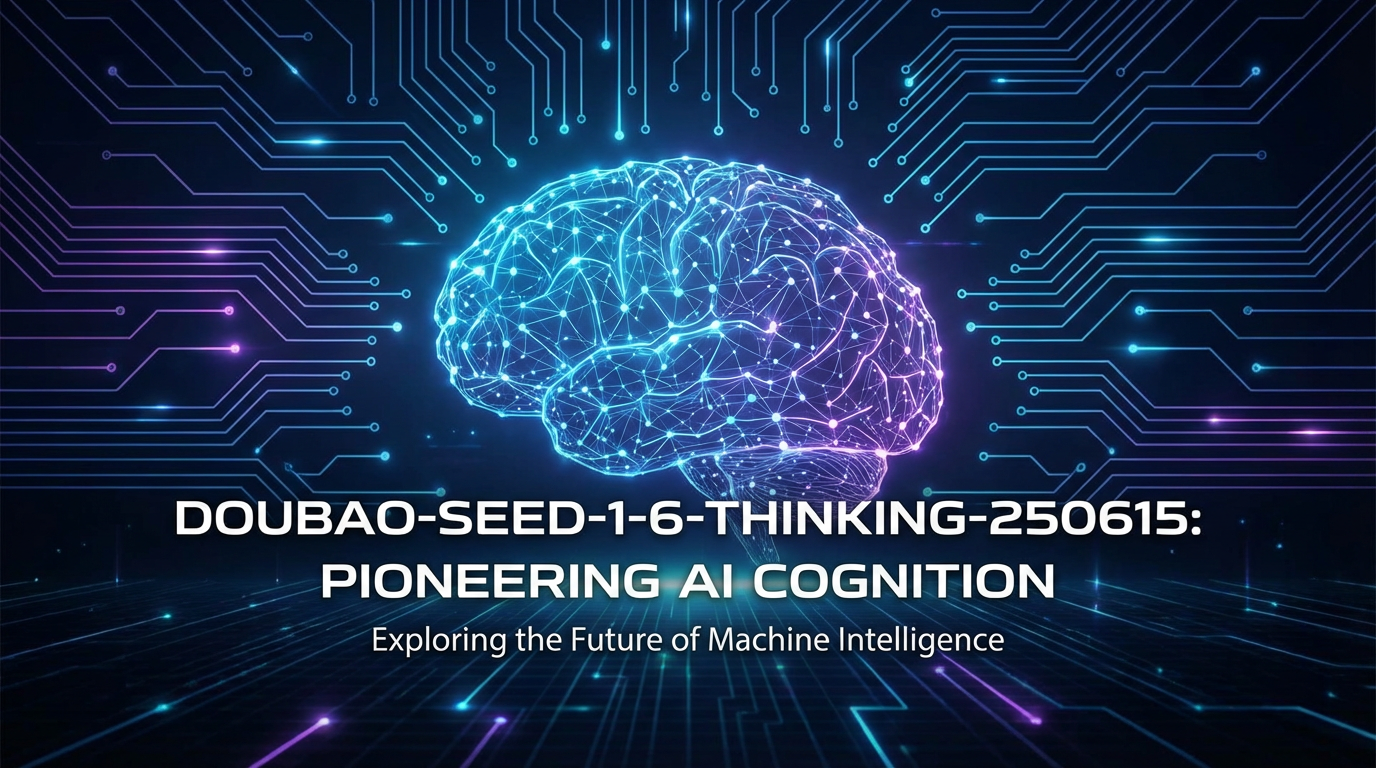 Doubao-Seed-1-6-Thinking-250615: Pioneering AI Cognition