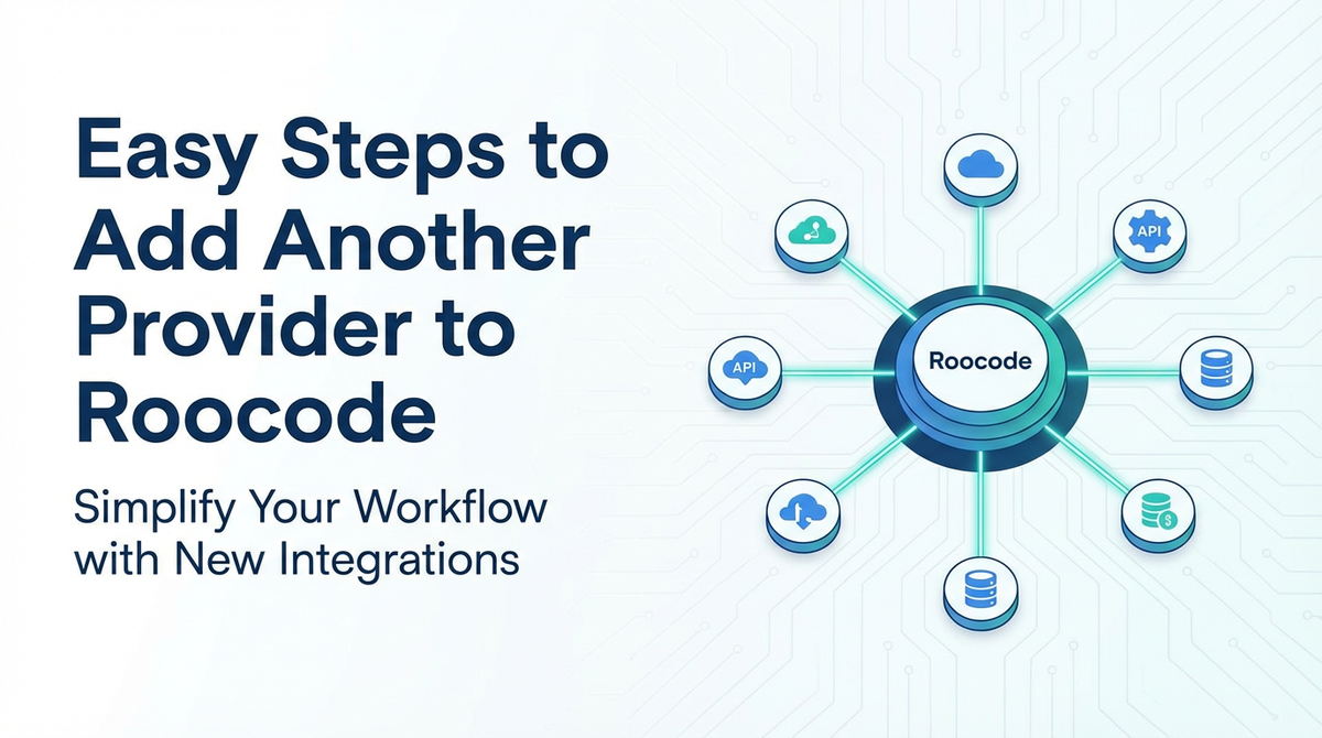 Easy Steps to Add Another Provider to Roocode