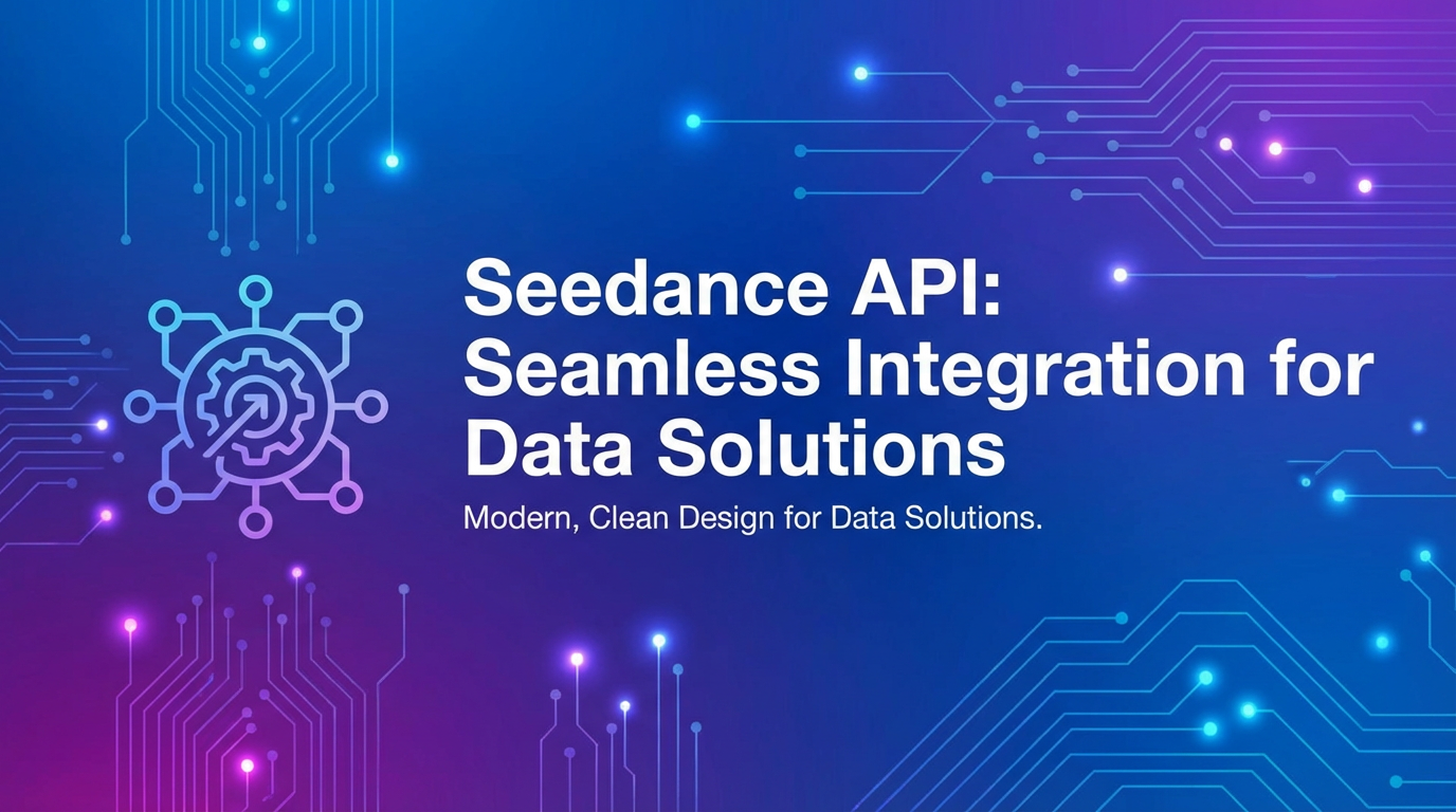Seedance API: Seamless Integration for Data Solutions