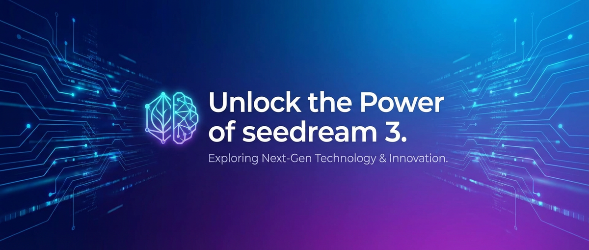 Unlock the Power of seedream 3