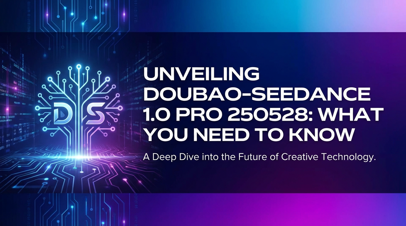 Unveiling Doubao-Seedance 1.0 Pro 250528: What You Need to Know