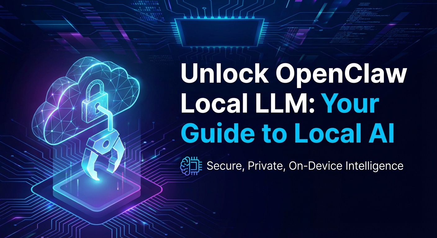Unlock OpenClaw Local LLM: Your Guide to Local AI