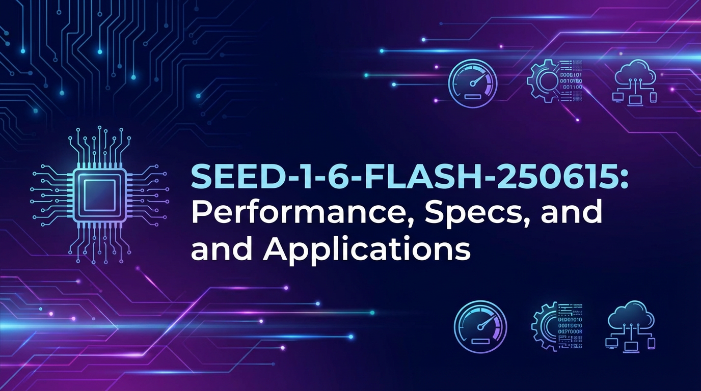seed-1-6-flash-250615: Performance, Specs, and Applications