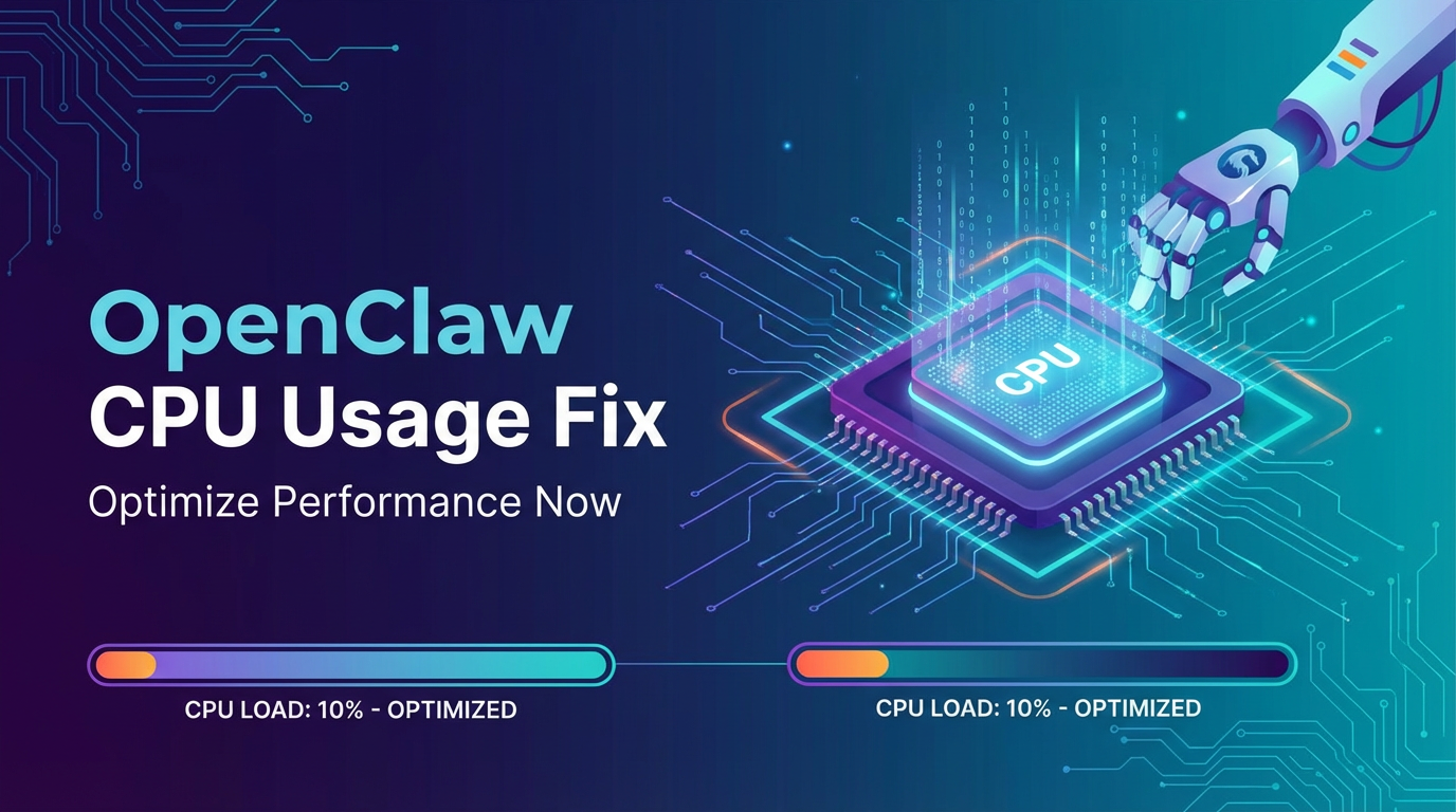 OpenClaw CPU Usage Fix: Optimize Performance Now