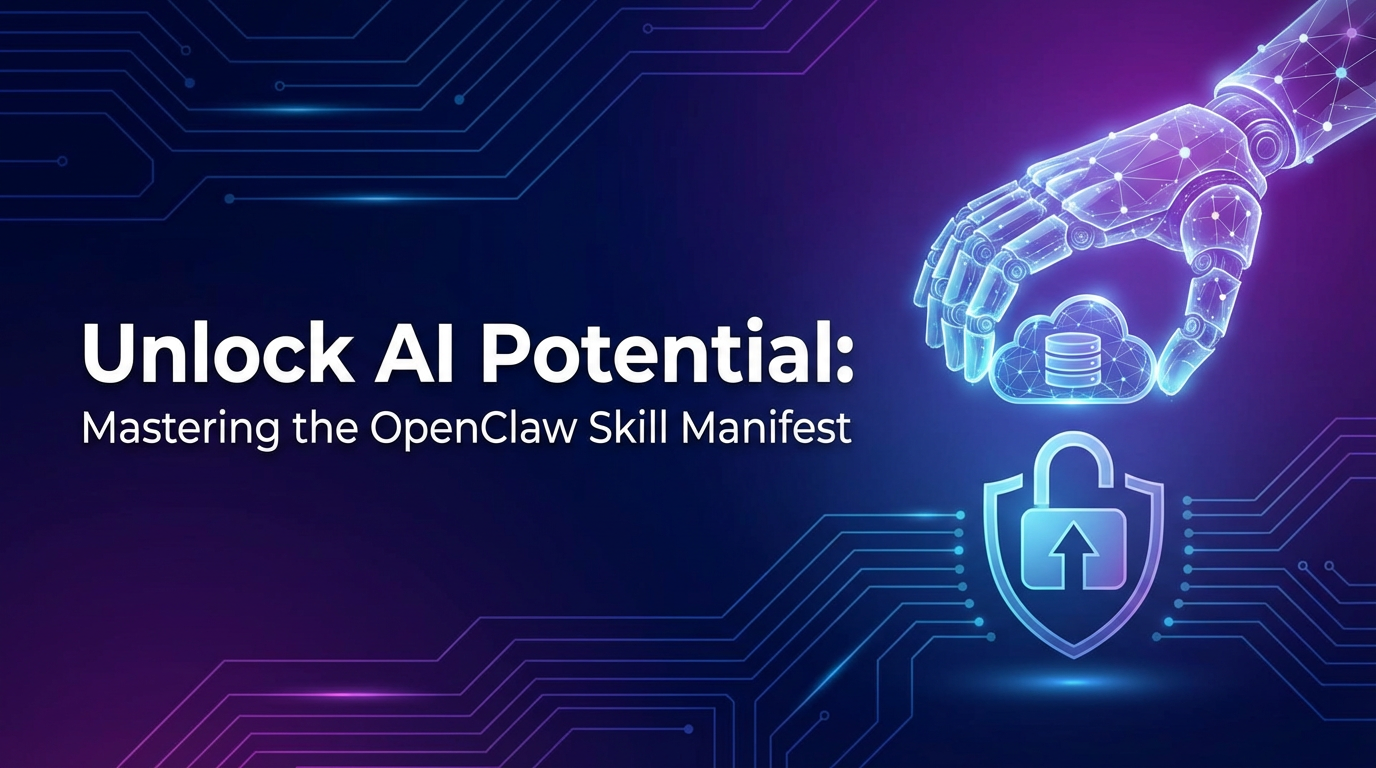 Unlock AI Potential: Mastering the OpenClaw Skill Manifest
