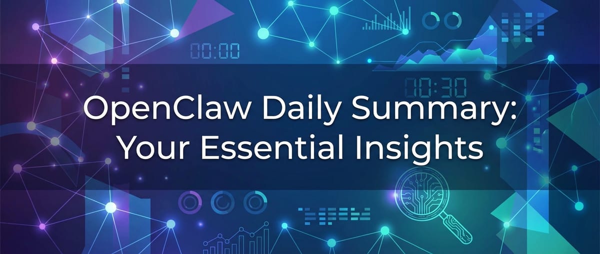 OpenClaw Daily Summary: Your Essential Insights