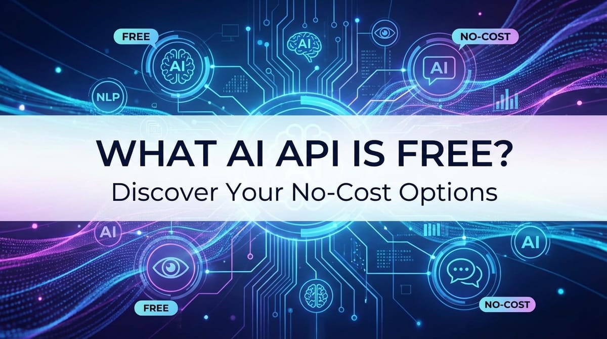 What AI API Is Free? Discover Your No-Cost Options