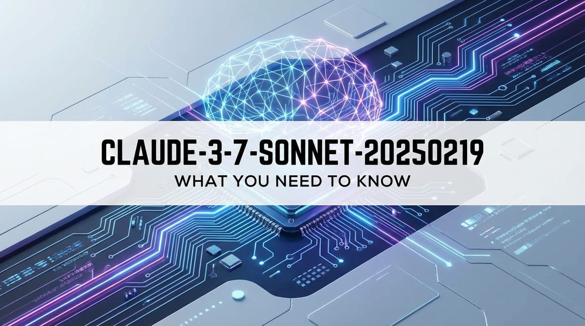 Claude-3-7-Sonnet-20250219: What You Need to Know