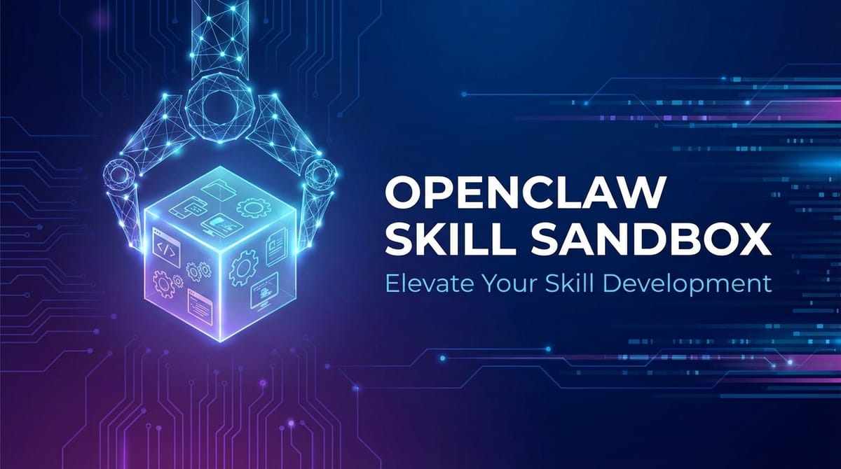 OpenClaw Skill Sandbox: Elevate Your Skill Development