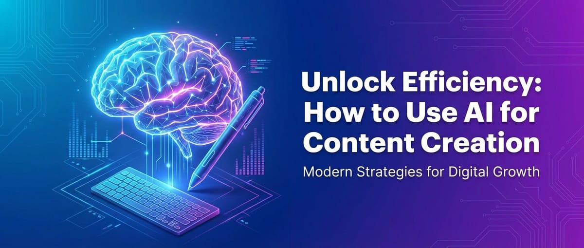 Unlock Efficiency: How to Use AI for Content Creation