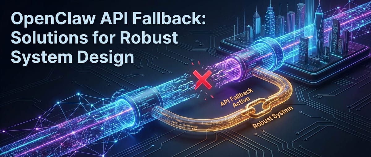 OpenClaw API Fallback: Solutions for Robust System Design
