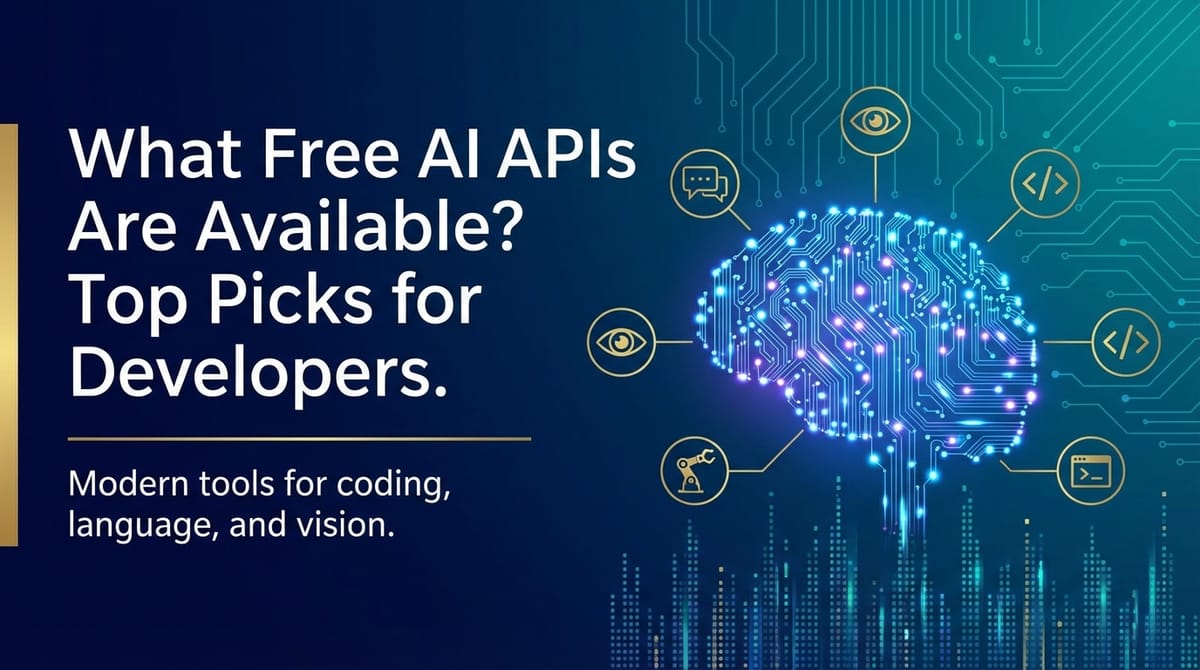 What Free AI APIs Are Available? Top Picks for Developers