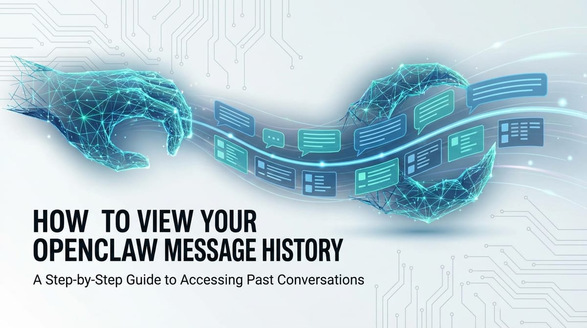 How to View Your OpenClaw Message History