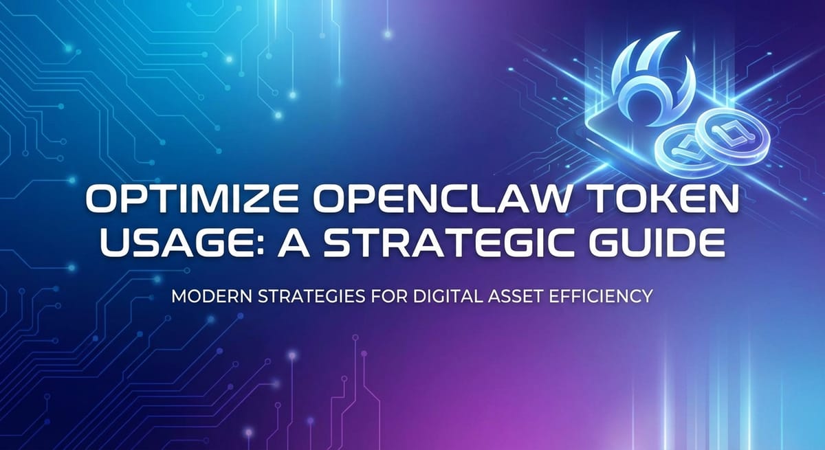 Optimize OpenClaw Token Usage: A Strategic Guide