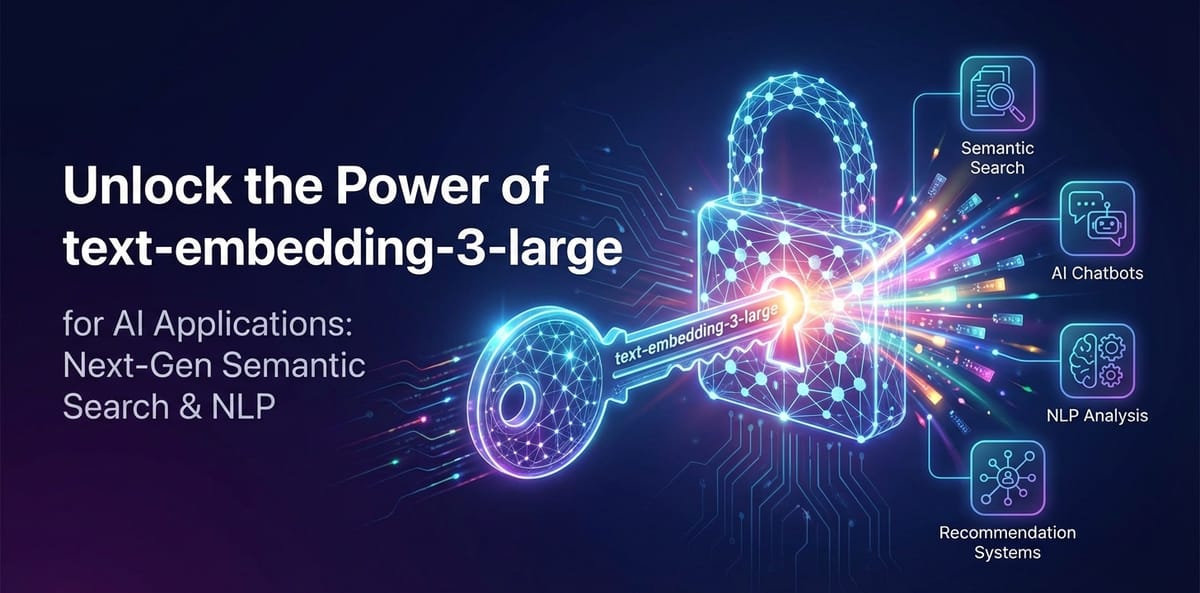 Unlock the Power of text-embedding-3-large for AI Applications