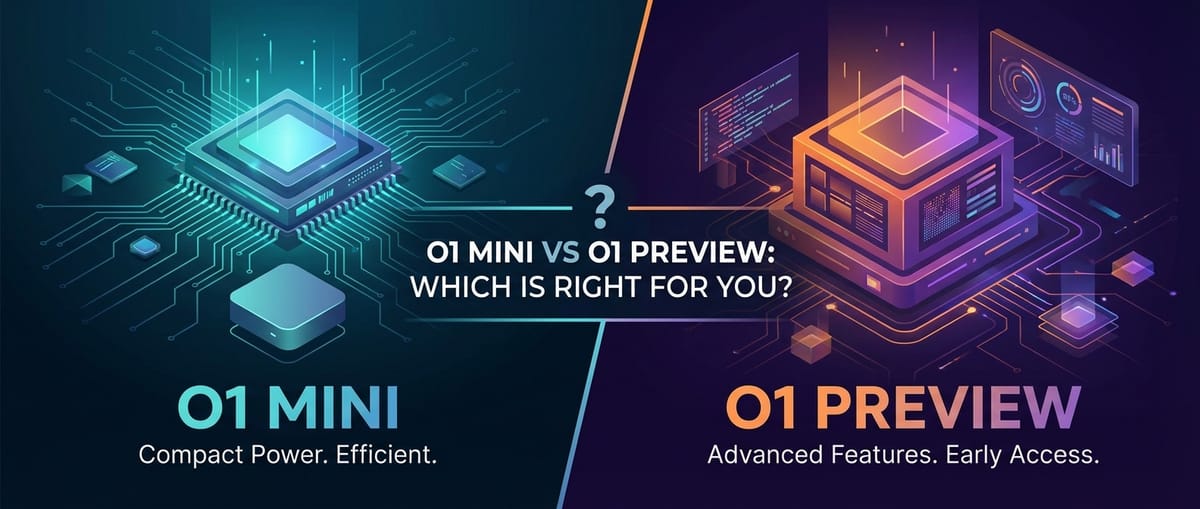 O1 Mini vs O1 Preview: Which Is Right For You?