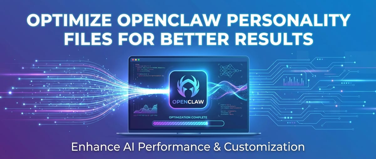 Optimize OpenClaw Personality Files for Better Results