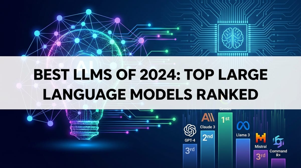 Best LLMs of 2024: Top Large Language Models Ranked