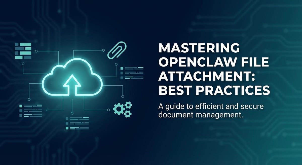 Mastering OpenClaw File Attachment: Best Practices