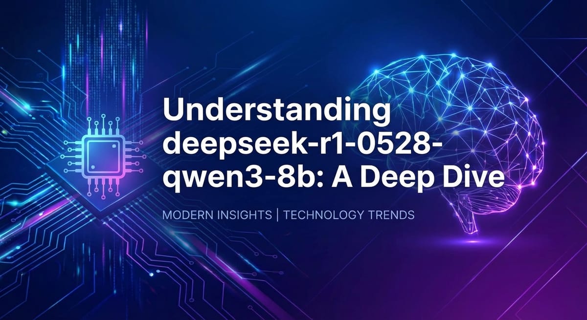 Understanding deepseek-r1-0528-qwen3-8b: A Deep Dive
