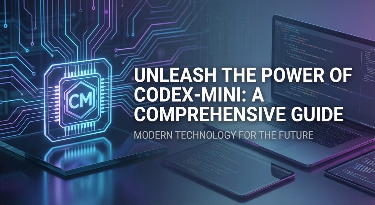 Unleash the Power of codex-mini: A Comprehensive Guide