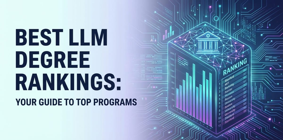 Best LLM Degree Rankings: Your Guide to Top Programs