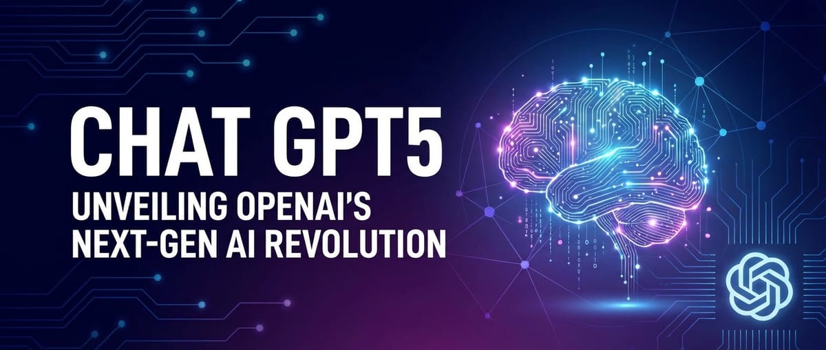 Chat GPT5: Unveiling OpenAI's Next-Gen AI Revolution
