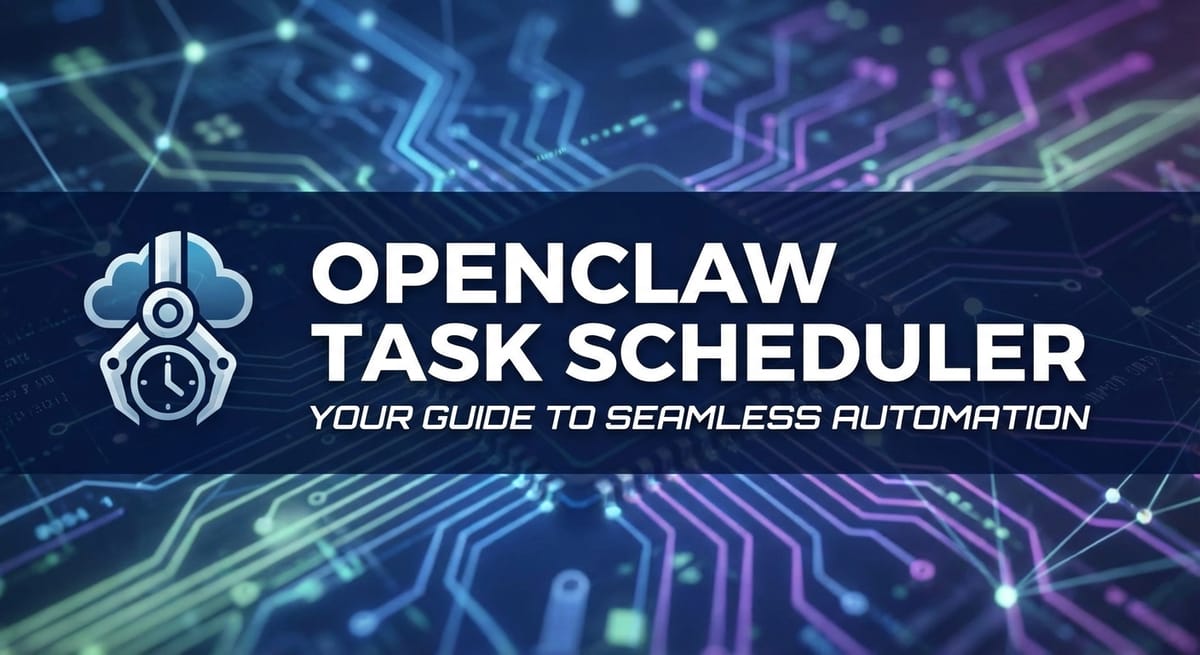 OpenClaw Task Scheduler: Your Guide to Seamless Automation
