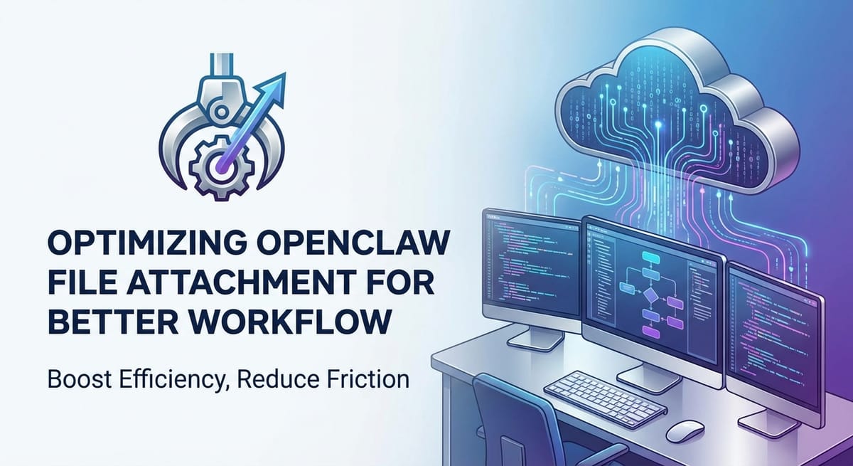Optimizing OpenClaw File Attachment for Better Workflow