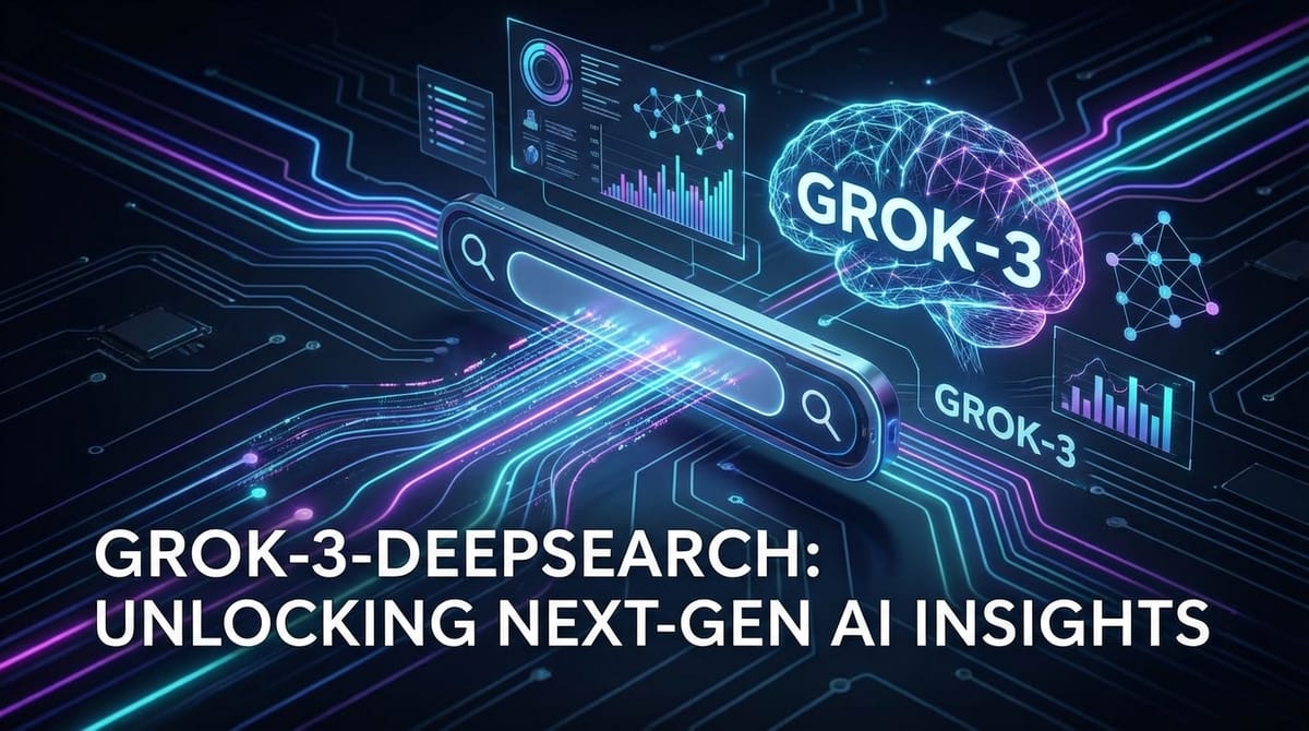 Grok-3-Deepsearch: Unlocking Next-Gen AI Insights