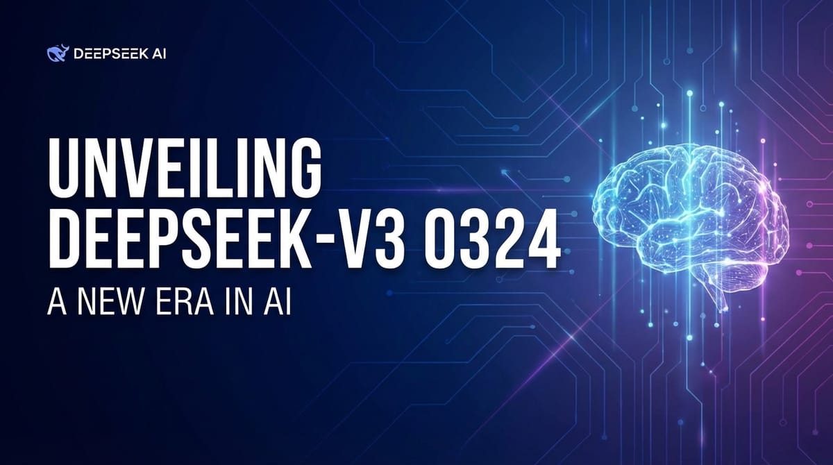 Unveiling DeepSeek-V3 0324: A New Era in AI