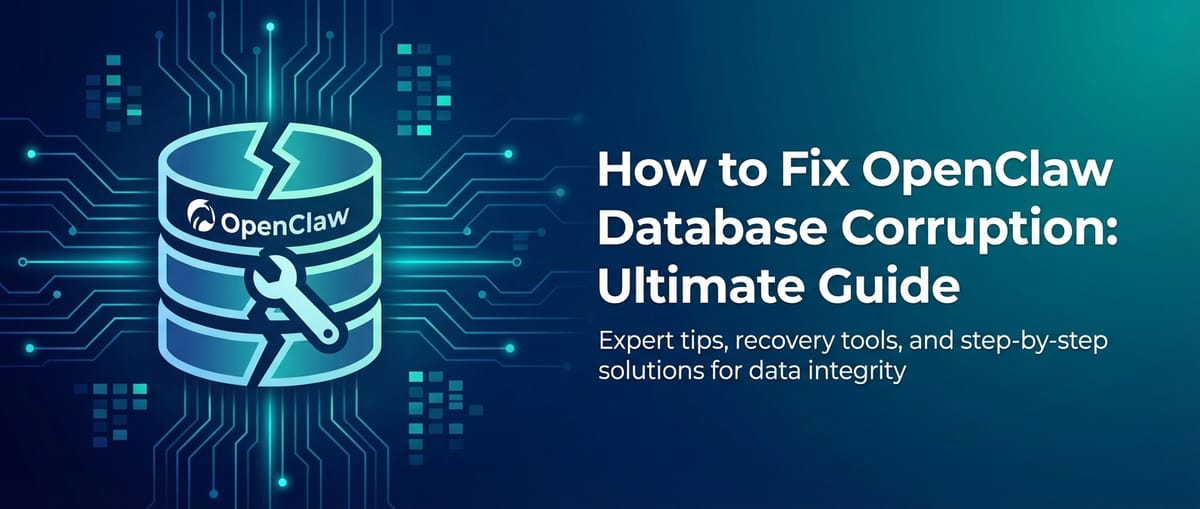 How to Fix OpenClaw Database Corruption: Ultimate Guide