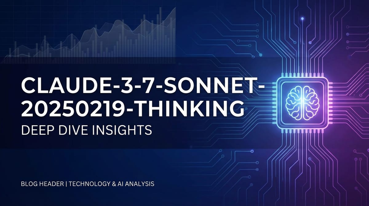 Claude-3-7-Sonnet-20250219-Thinking: Deep Dive Insights