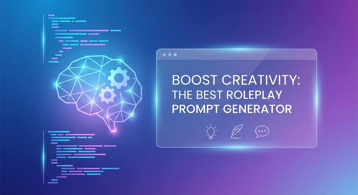 Boost Creativity: The Best Roleplay Prompt Generator
