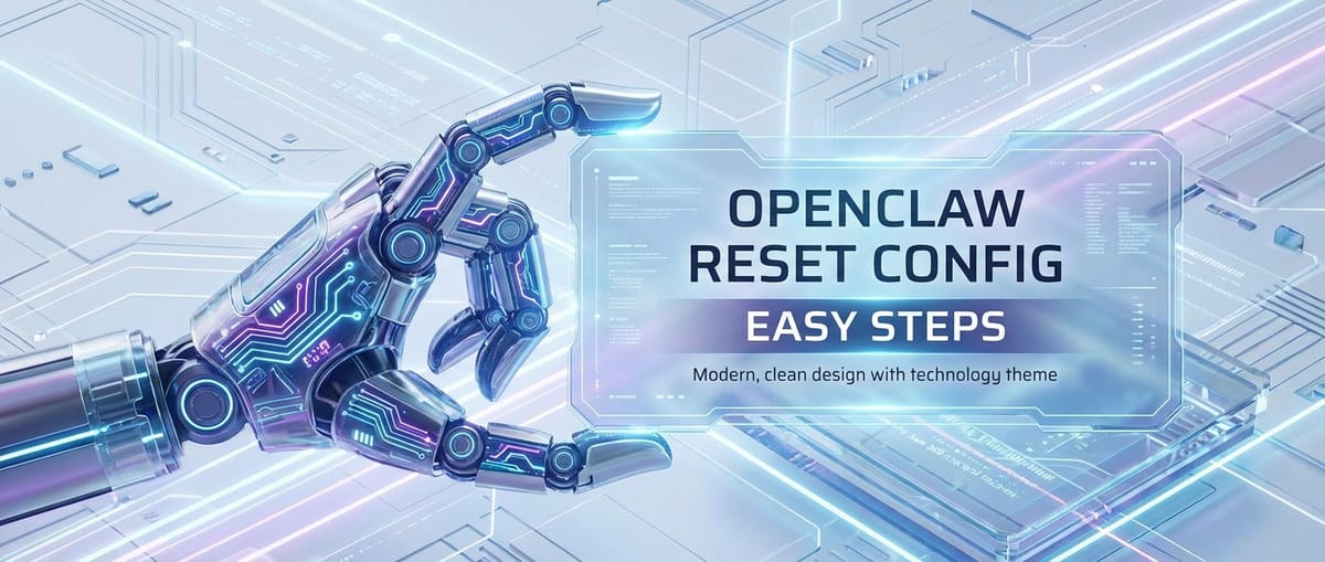 How to OpenClaw Reset Config: Easy Steps