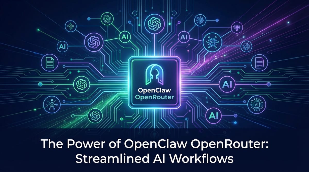 The Power of OpenClaw OpenRouter: Streamlined AI Workflows