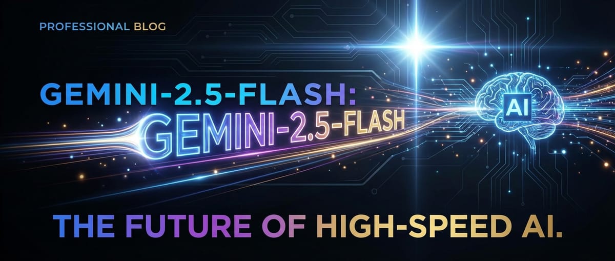 Gemini-2.5-Flash: The Future of High-Speed AI