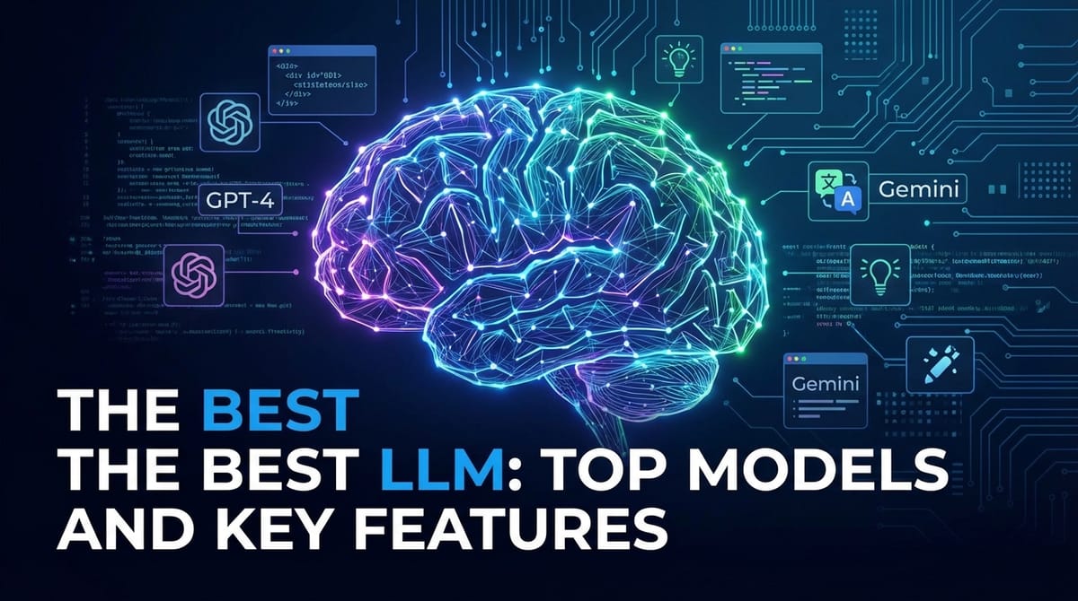 The Best LLM: Top Models and Key Features