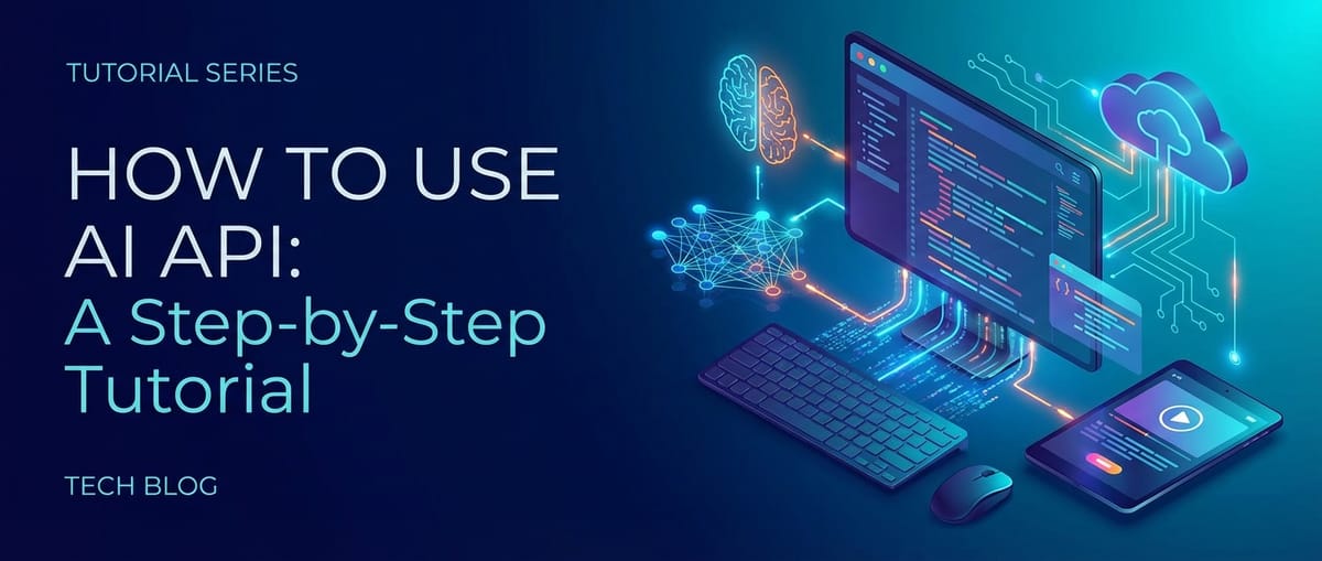How to Use AI API: A Step-by-Step Tutorial