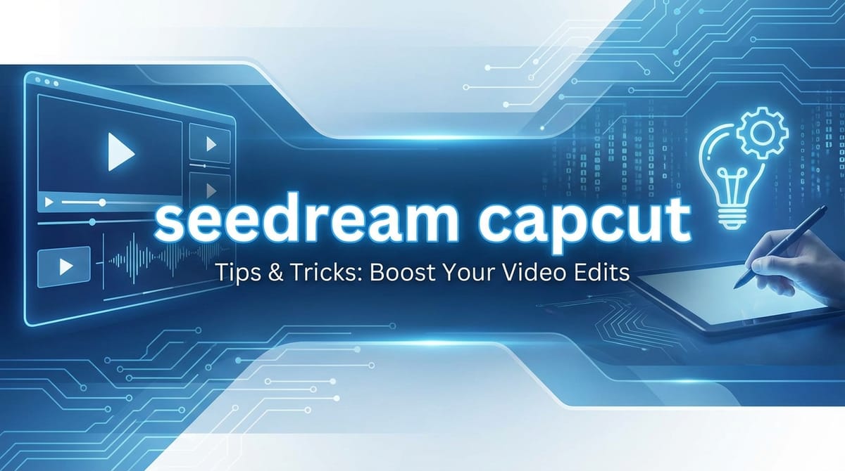 `seedream capcut` Tips & Tricks: Boost Your Video Edits