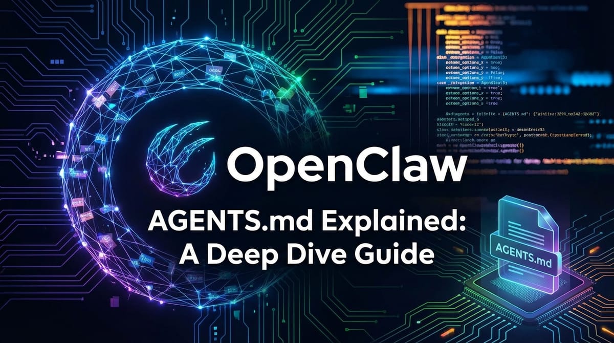 OpenClaw AGENTS.md Explained: A Deep Dive Guide