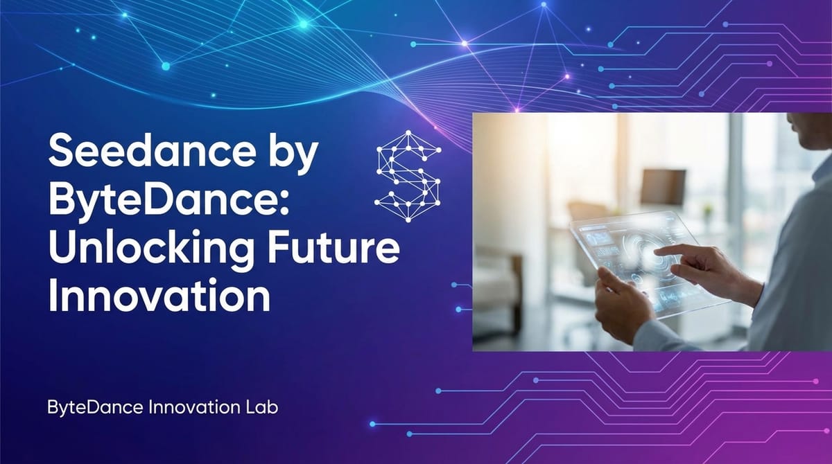 Seedance by ByteDance: Unlocking Future Innovation