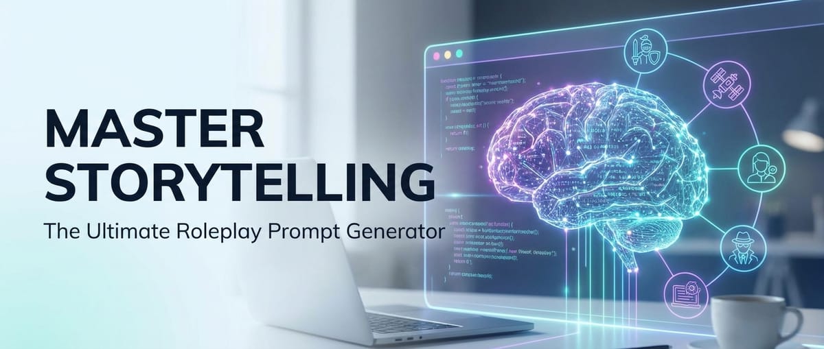 Master Storytelling: The Ultimate Roleplay Prompt Generator