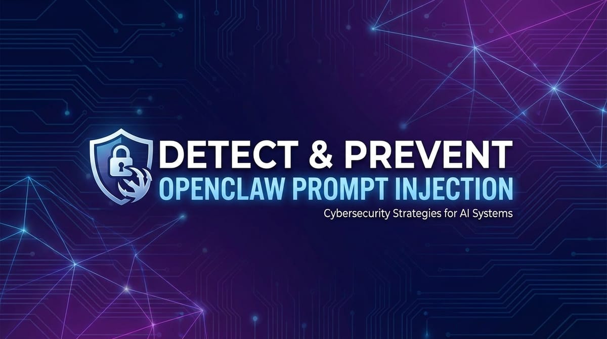 Detect & Prevent OpenClaw Prompt Injection