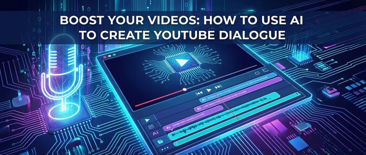 Boost Your Videos: How to Use AI to Create YouTube Dialogue