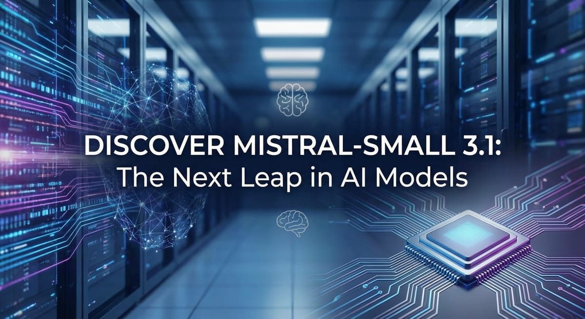 Discover Mistral-Small 3.1: The Next Leap in AI Models