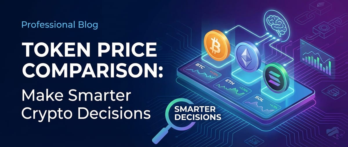 Token Price Comparison: Make Smarter Crypto Decisions