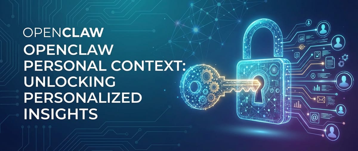 OpenClaw Personal Context: Unlocking Personalized Insights