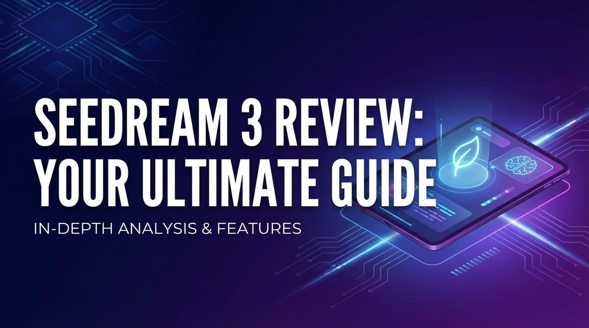 Seedream 3 Review: Your Ultimate Guide