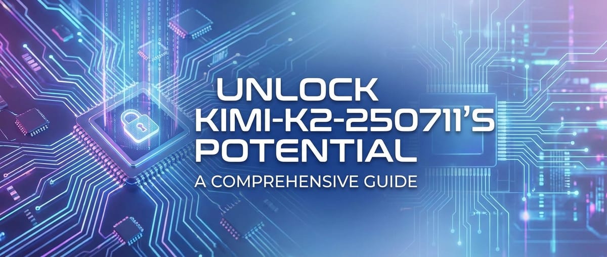 Unlock Kimi-K2-250711's Potential: A Comprehensive Guide